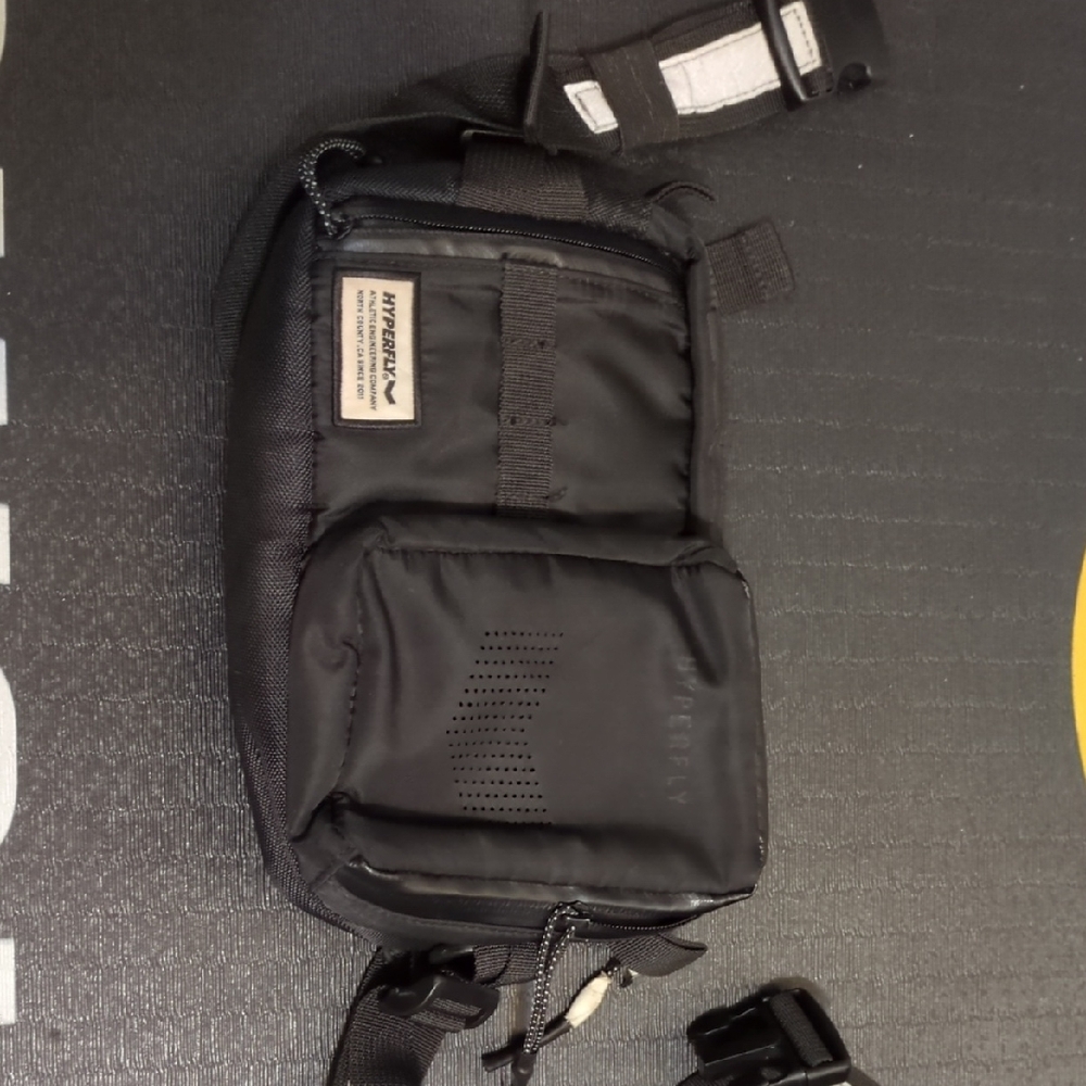 Stylish Black Belt Bag